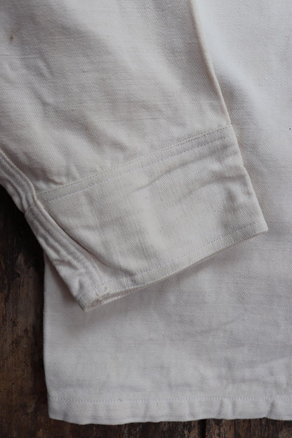 Vintage 1950s Italian sailor shirt - military workwear - 41" chest
