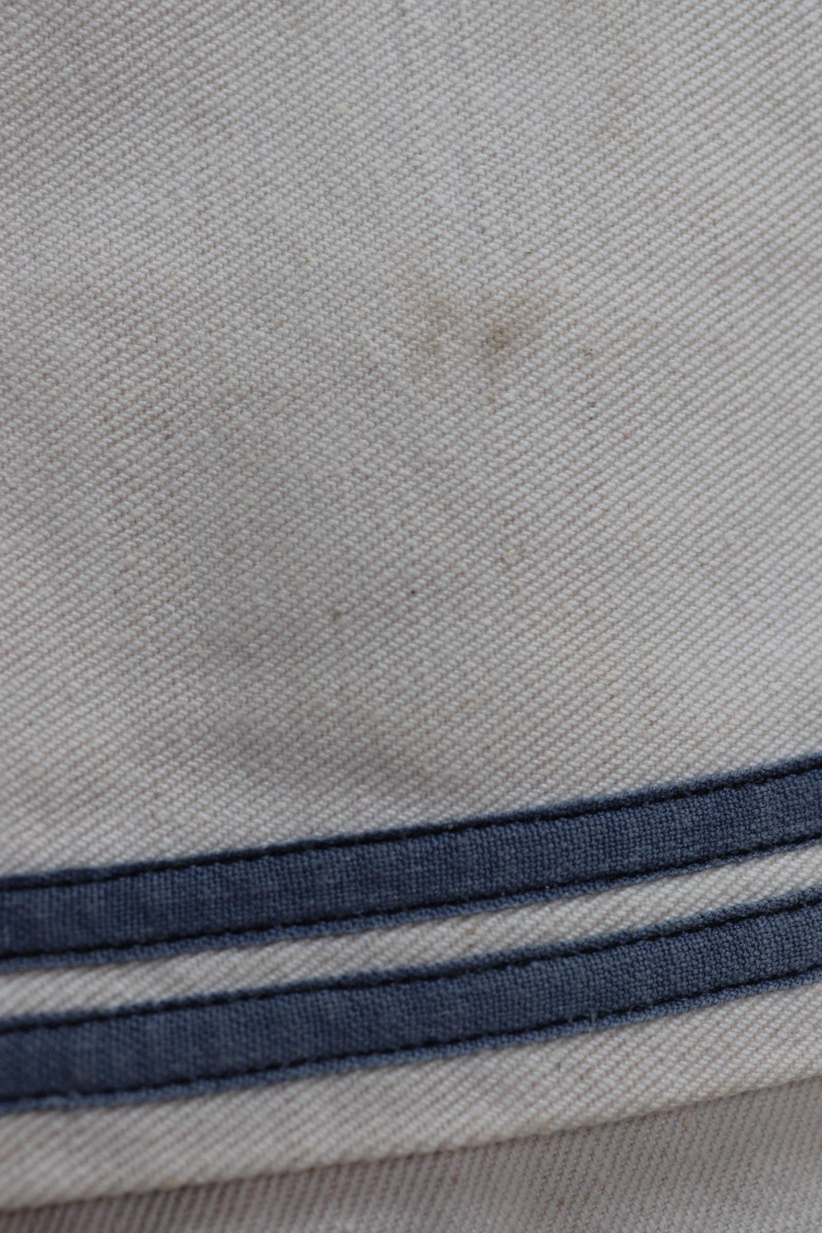 Vintage 1950s Italian sailor shirt - military workwear - 41" chest