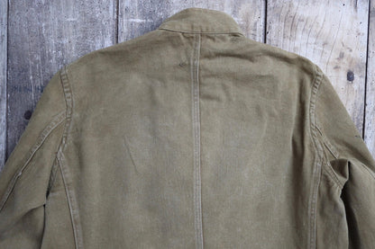 Vintage WW2 Combination Suit - ATS - British workwear - 1940s overalls - mechanic coveralls - 44” x 40” x 28”
