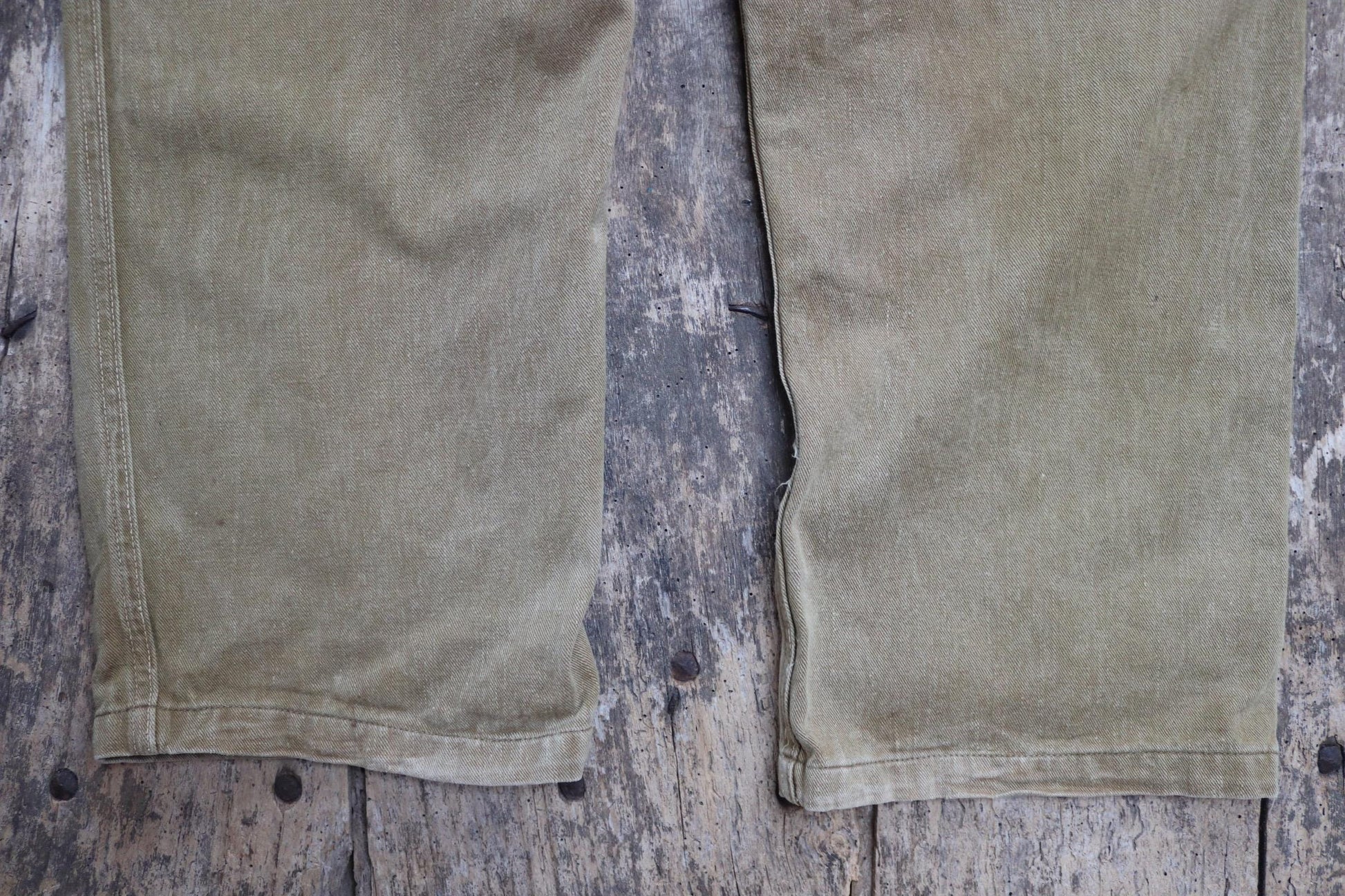 Vintage WW2 Combination Suit - ATS - British workwear - 1940s overalls - mechanic coveralls - 44” x 40” x 28”
