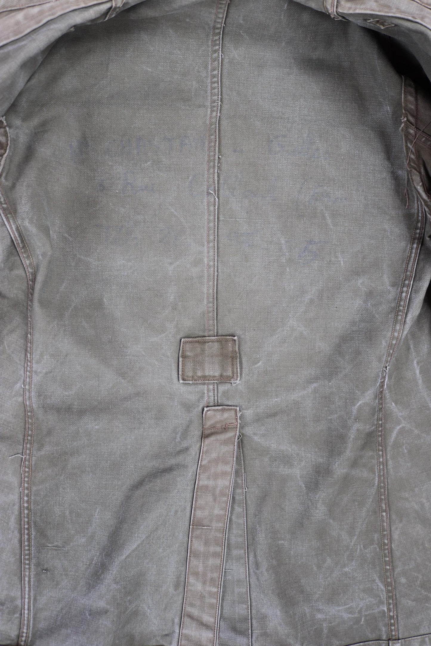 Vintage WW2 French M38 bourgeron - 1940s military jacket - 45” chest