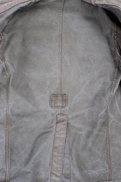 Vintage WW2 French M38 bourgeron - 1940s military jacket - 45” chest