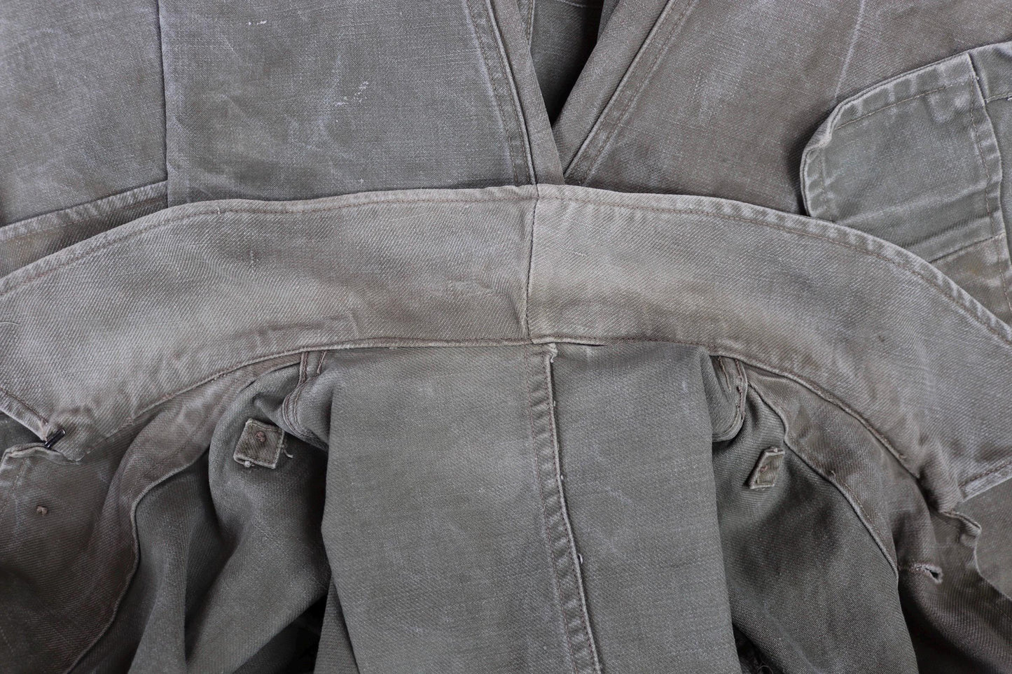 Vintage WW2 French M38 bourgeron - 1940s military jacket - 45” chest
