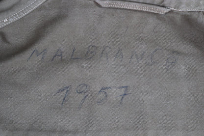 Vintage French M47 army jacket - herringbone twill - 1950s military - 47” chest