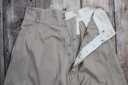 Vintage WW2 French Foreign Legion Sarouel trousers - military pantaloons - balloon leg pants - 31” x 33”