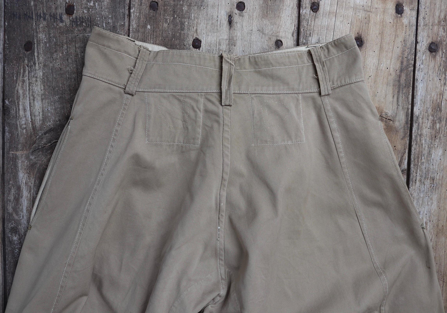 Vintage WW2 French Foreign Legion Sarouel trousers - military pantaloons - balloon leg pants - 31” x 33”