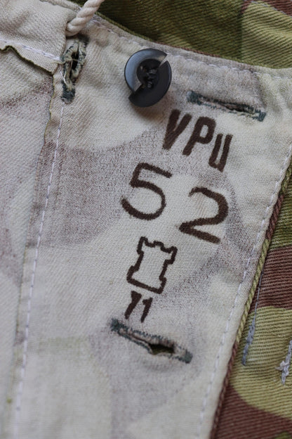 Vintage 1970s Finnish M62 camo trousers - windproof paratrooper pants - 37” x 28”