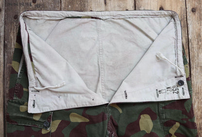 Vintage 1980s Finnish M62 camo trousers - windproof paratrooper pants - 39” x 29”