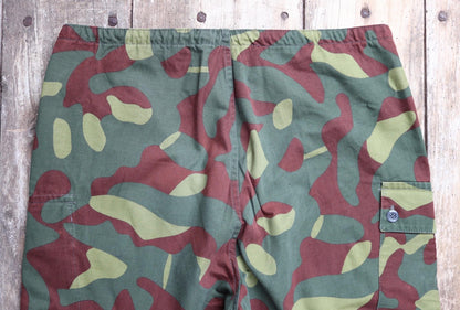 Vintage 1980s Finnish M62 camo trousers - windproof paratrooper pants - 37” x 27”