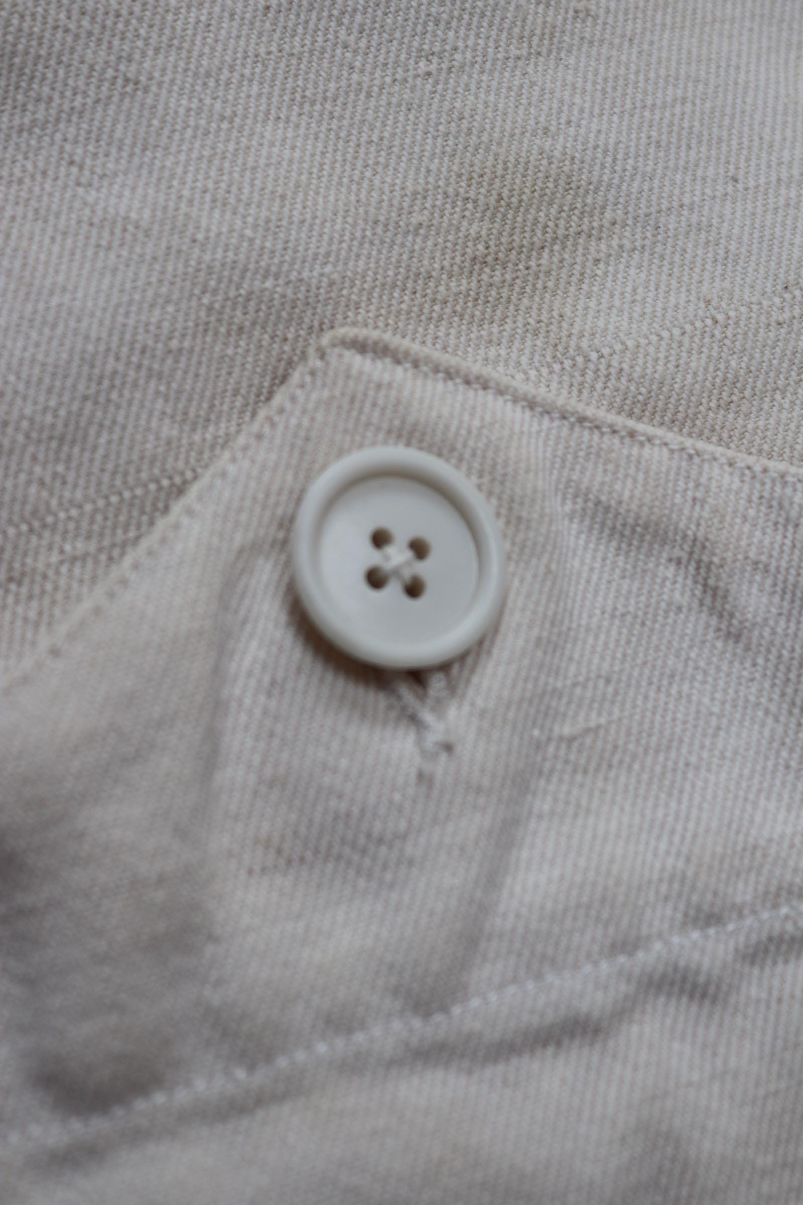 Vintage 1950s Italian sailor shirt - military workwear - 41" chest