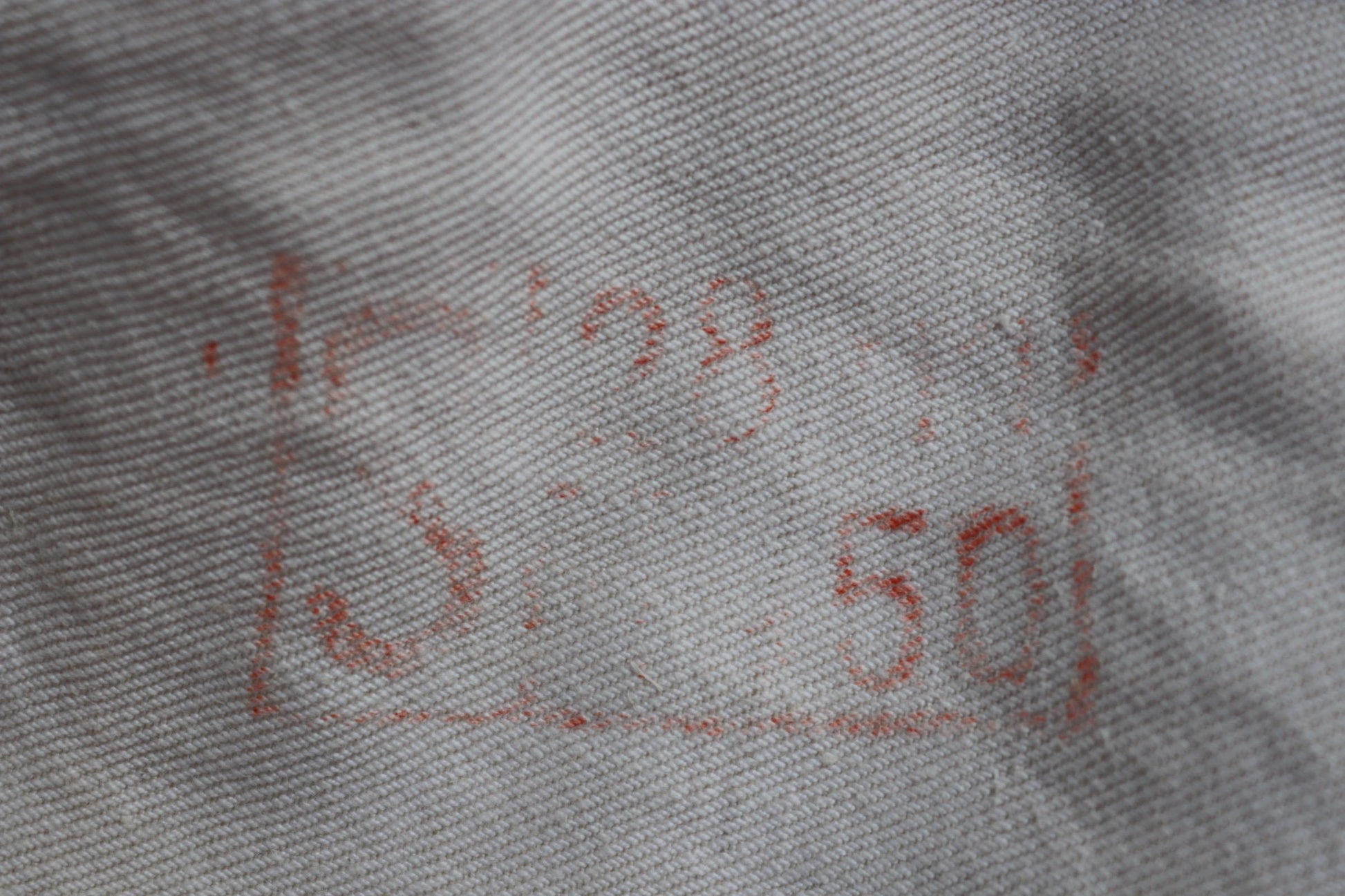 Vintage 1950s Italian sailor shirt - military workwear - 41" chest