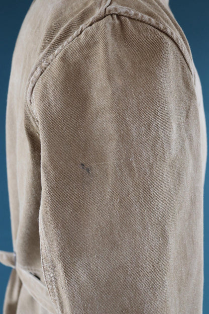 Vintage WW2 Combination Suit - ATS - British workwear - 1940s overalls - mechanic coveralls - 44” x 40” x 28”