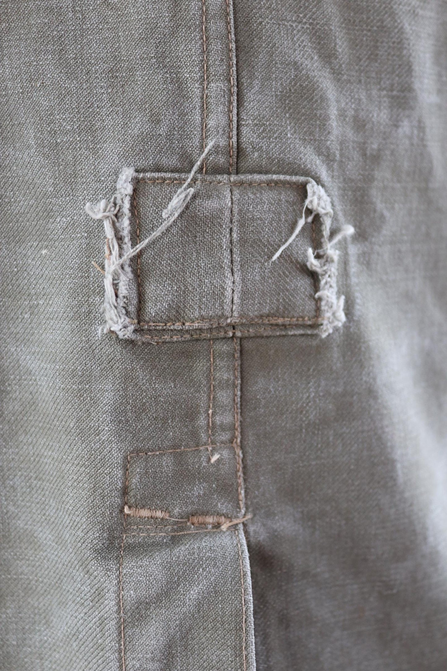 Vintage WW2 French M38 bourgeron - 1940s military jacket - 45” chest