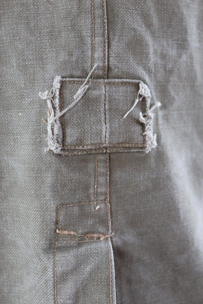 Vintage WW2 French M38 bourgeron - 1940s military jacket - 45” chest