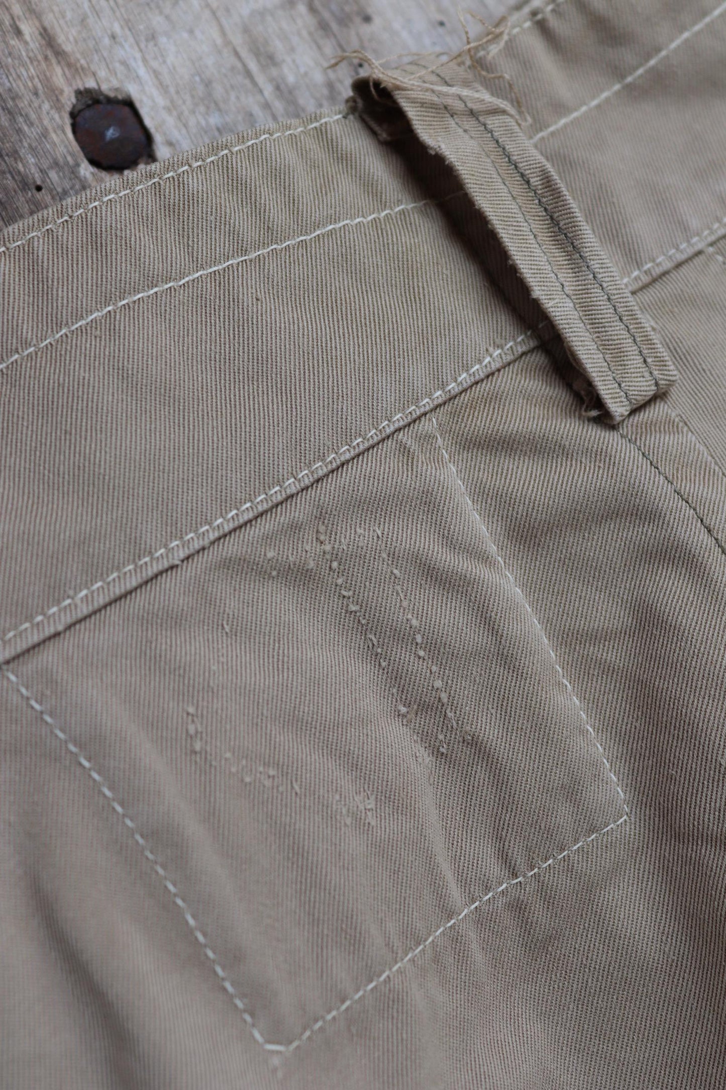 Vintage WW2 French Foreign Legion Sarouel trousers - military pantaloons - balloon leg pants - 31” x 33”