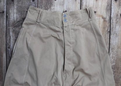 Vintage WW2 French Foreign Legion Sarouel trousers - military pantaloons - balloon leg pants - 31” x 33”