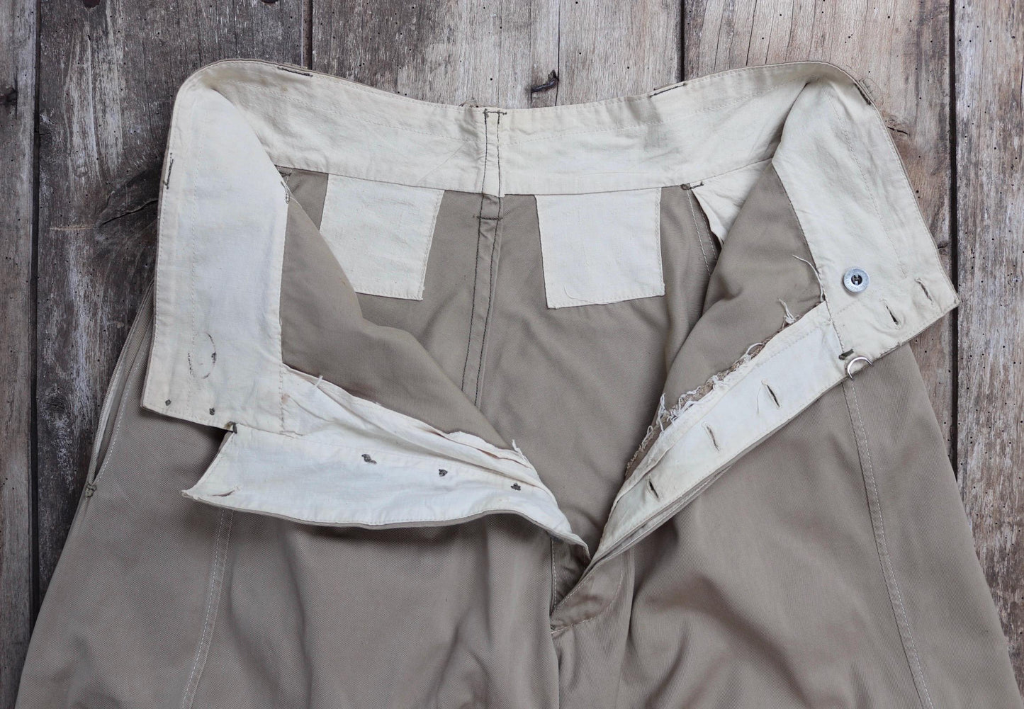 Vintage WW2 French Foreign Legion Sarouel trousers - military pantaloons - balloon leg pants - 31” x 33”