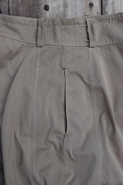 Vintage WW2 French Foreign Legion Sarouel trousers - military pantaloons - balloon leg pants - 31” x 33”