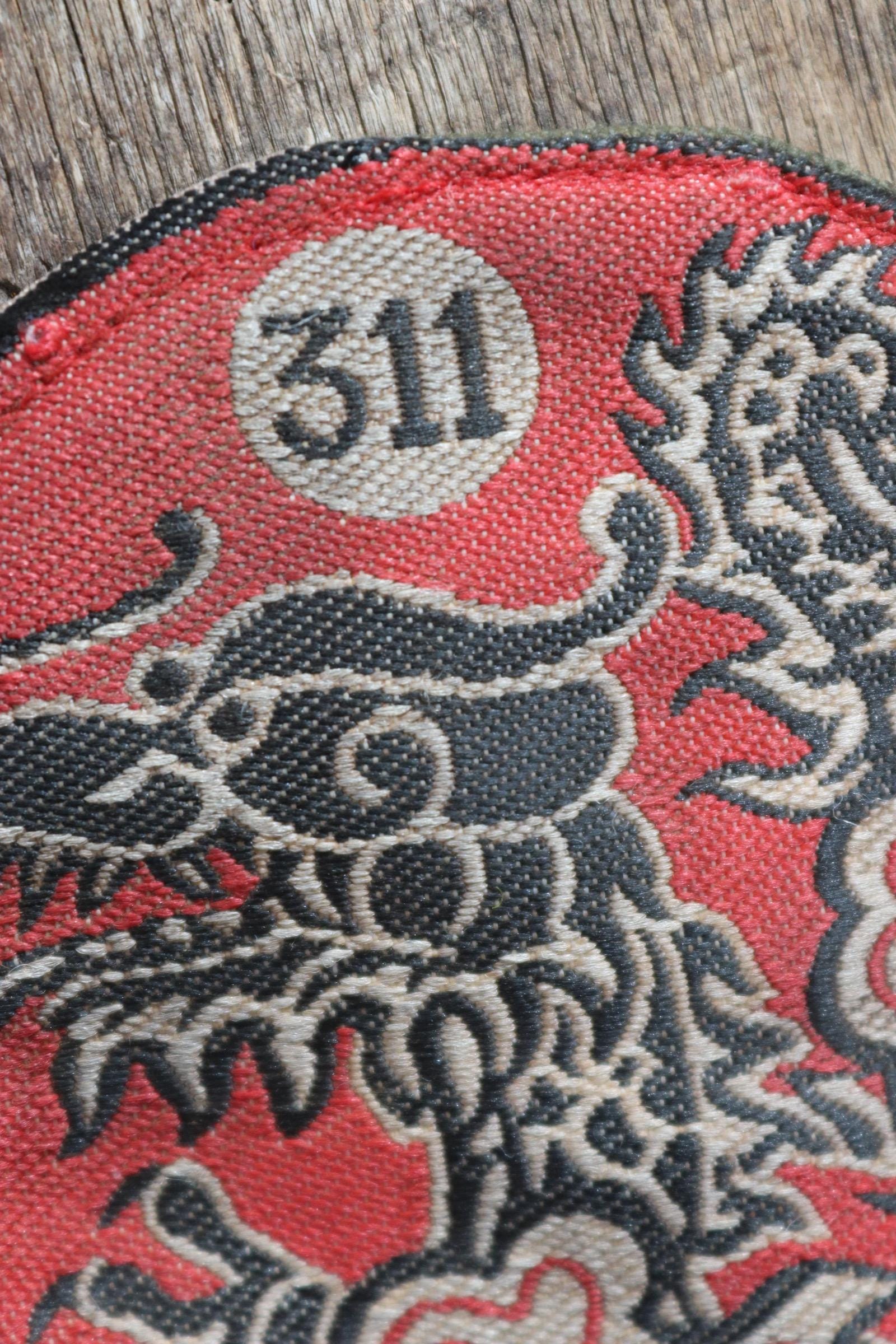 Vintage repro 1970s Vietnam ARVN 311th patch - Regional Force Battalion Dragon