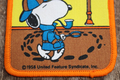 Vintage 1980s Snoopy patches - Peanuts embroidered badges - deadstock - Red Baron