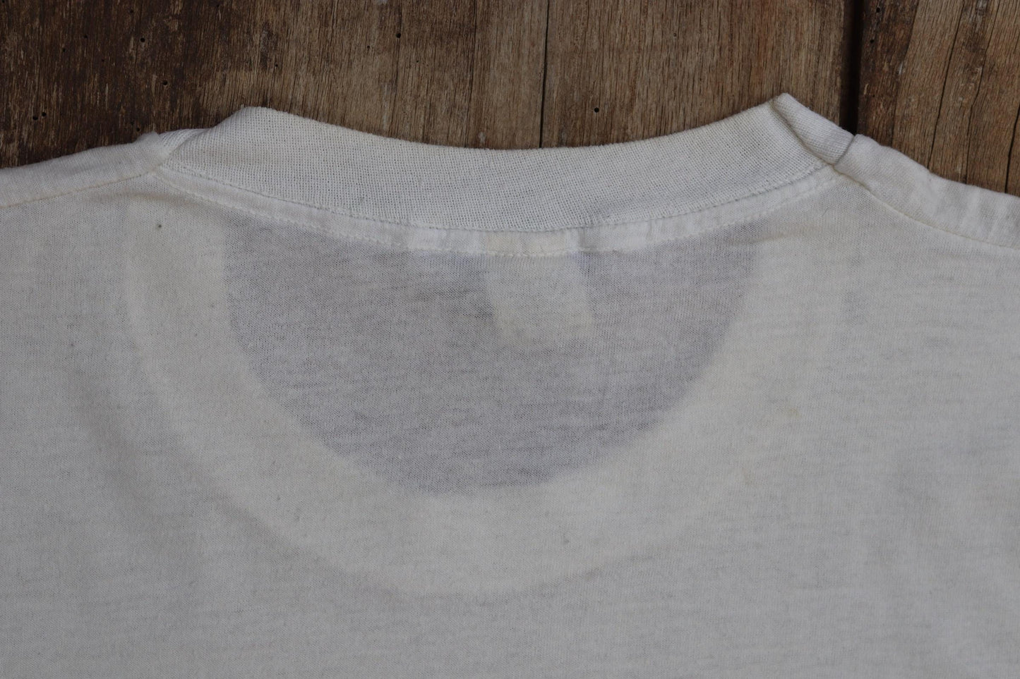 Vintage 1980s t shirt - single stitch - rock n roll print - 36” chest