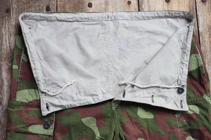 Vintage 1980s Finnish M62 camo trousers - windproof paratrooper pants - 39” x 29”