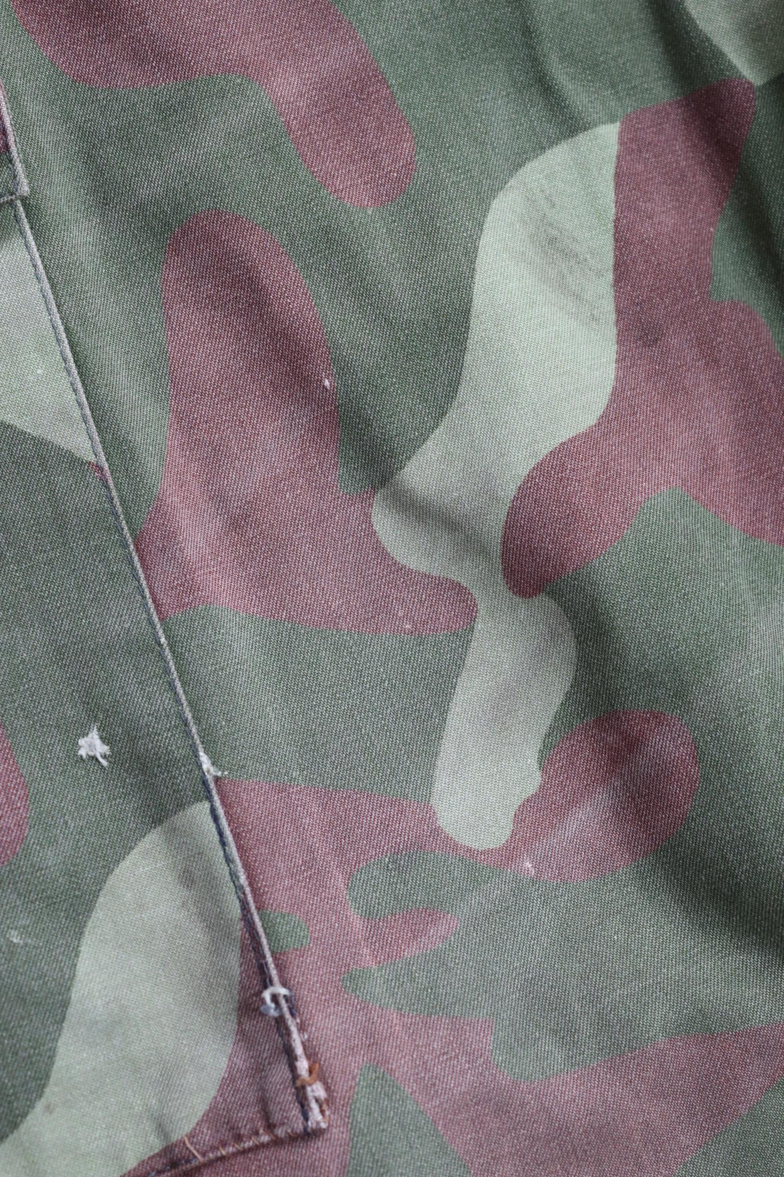Vintage 1980s Finnish M62 camo trousers - windproof paratrooper pants - 39” x 28”