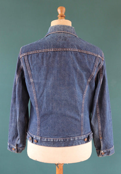 Vintage 1960s Levis big E denim jacket - Levi Strauss red tab - type 3 - trucker workwear -40” chest