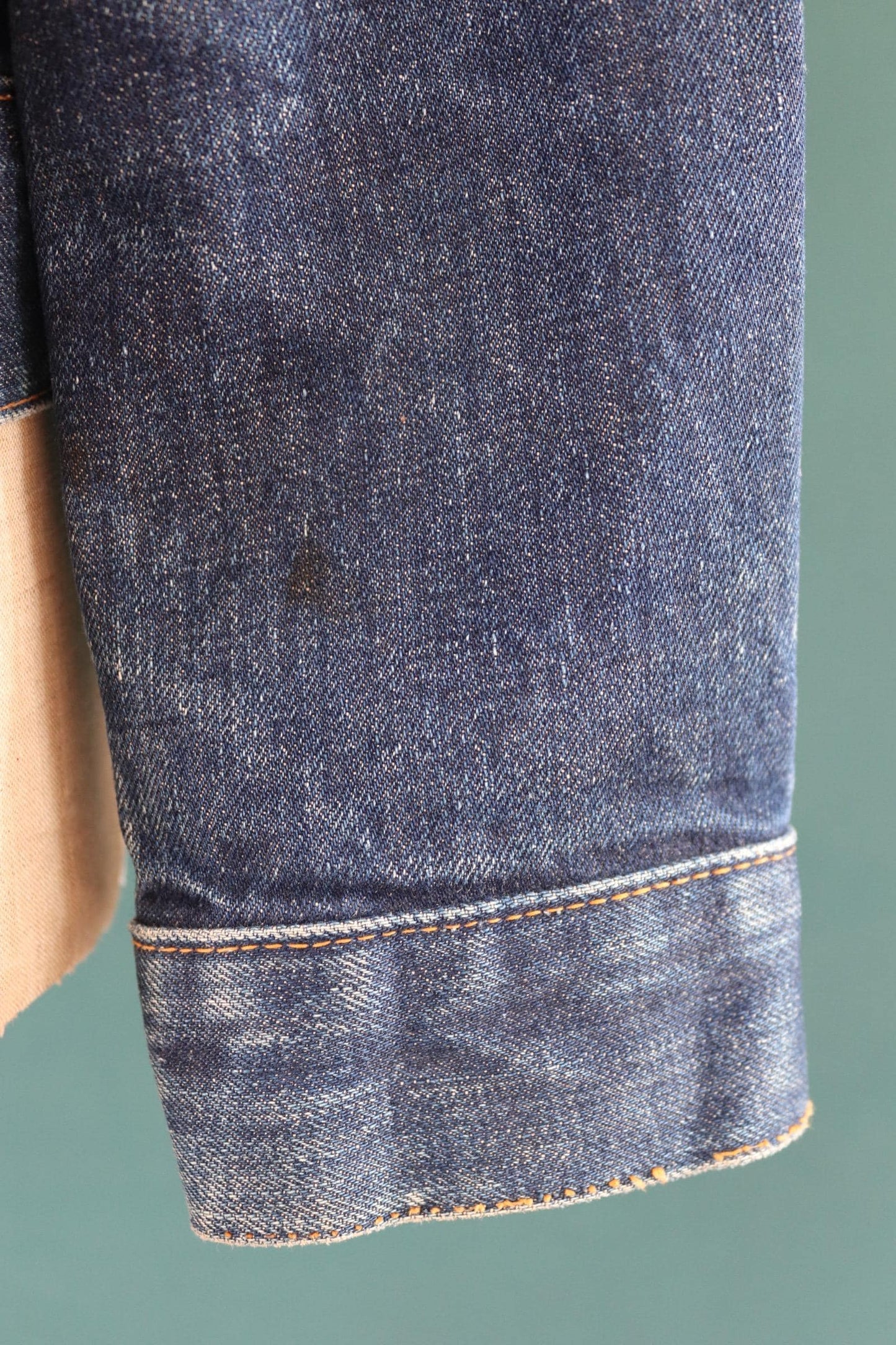 Vintage 1960s Levis big E denim jacket - Levi Strauss red tab - type 3 - trucker workwear -40” chest