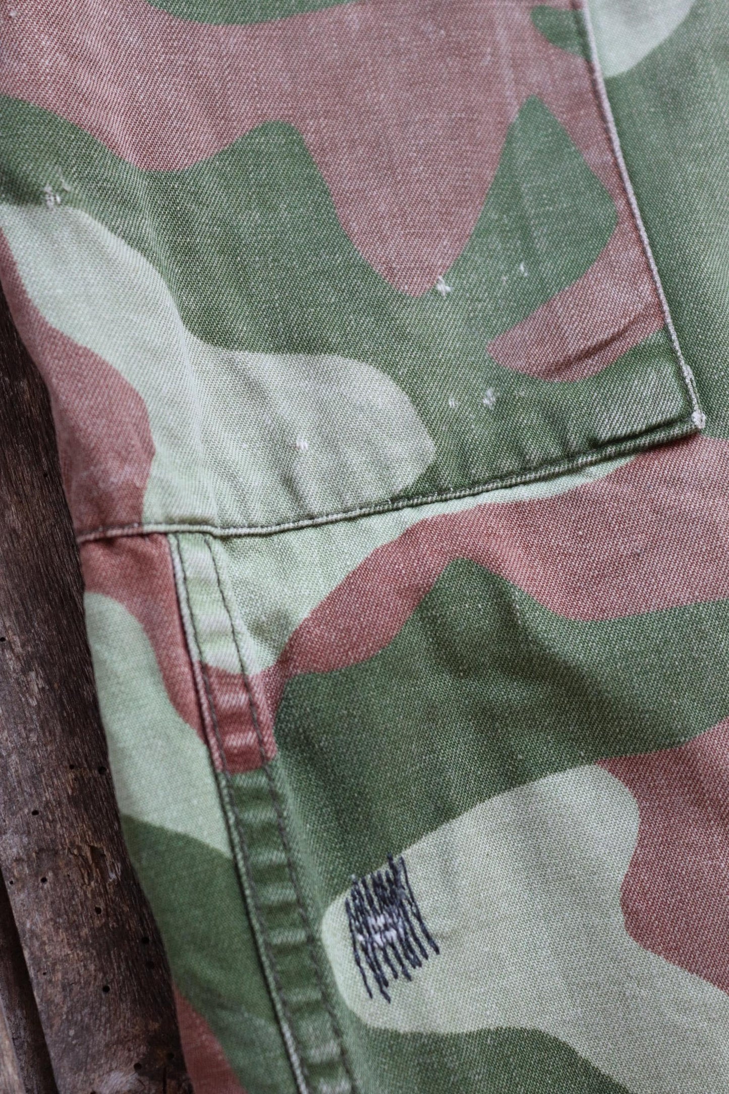 Vintage 1980s Finnish M62 camo trousers - windproof paratrooper pants - 40” x 35”