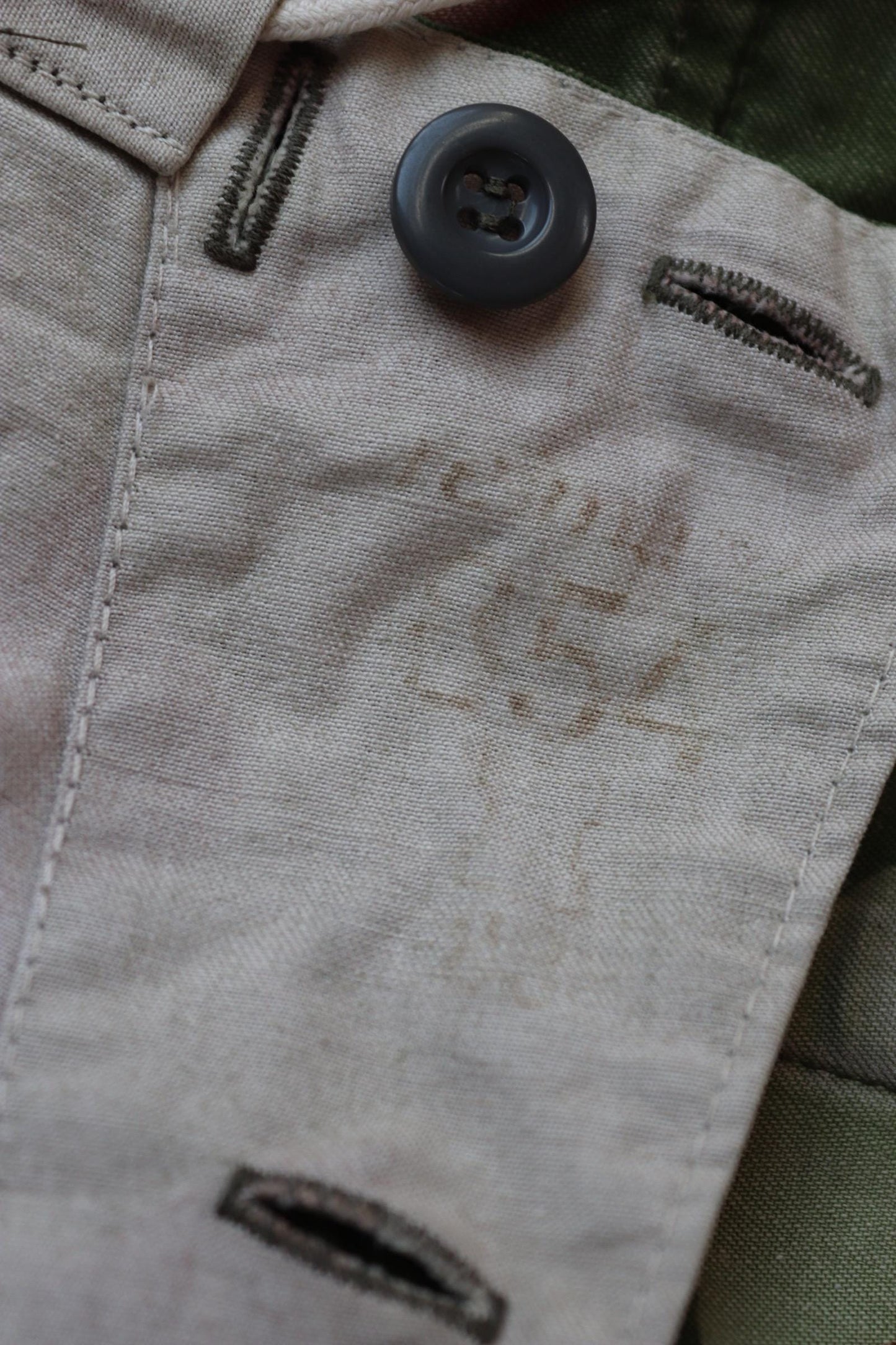 Vintage 1980s Finnish M62 camo trousers - windproof paratrooper pants - 40” x 35”