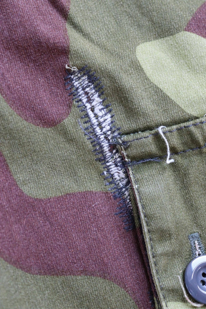 Vintage 1990s Finnish M62 camo trousers - windproof paratrooper pants - 40” x 28”