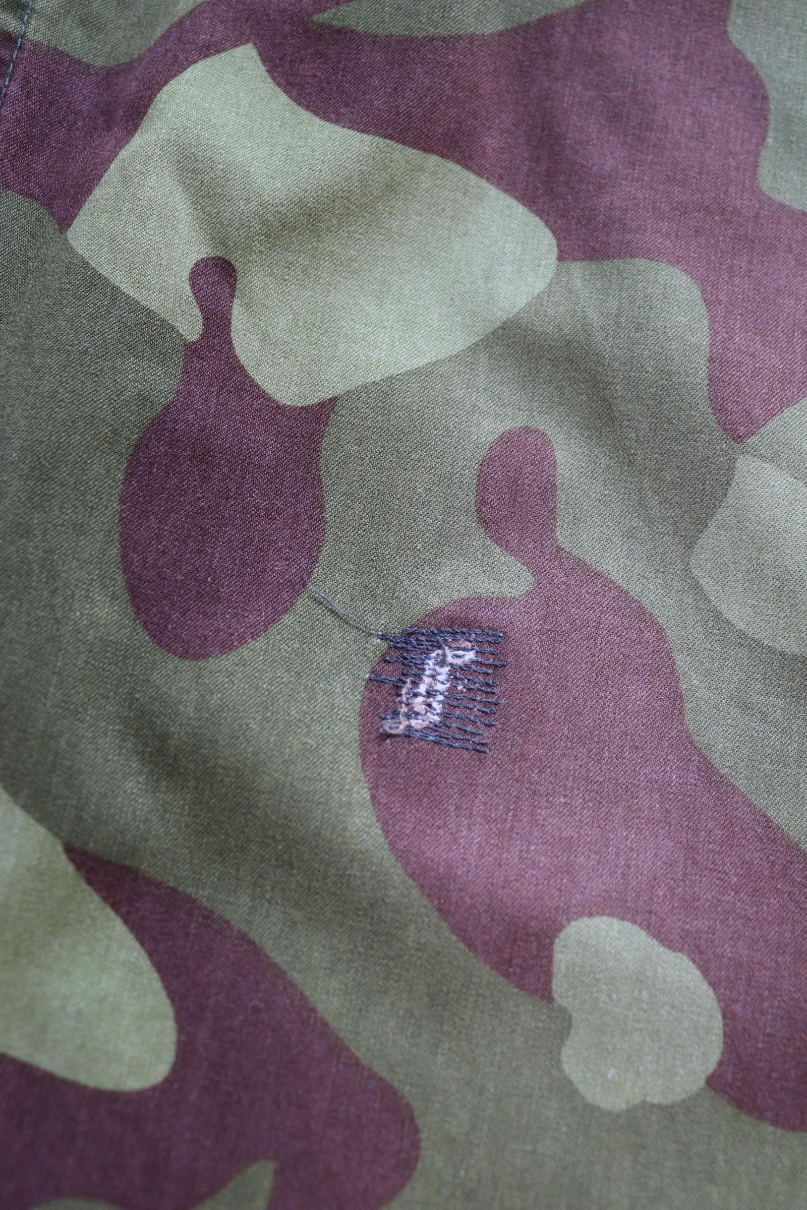 Vintage 1990s Finnish M62 camo trousers - windproof paratrooper pants - 40” x 28”