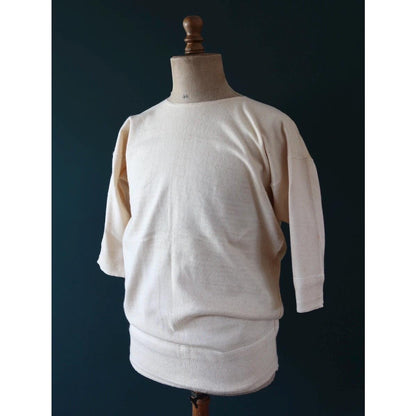 Vintage 1940s deadstock CC41 wool undershirt - WW2 clothing - Henley top - thermal layer - 44" chest