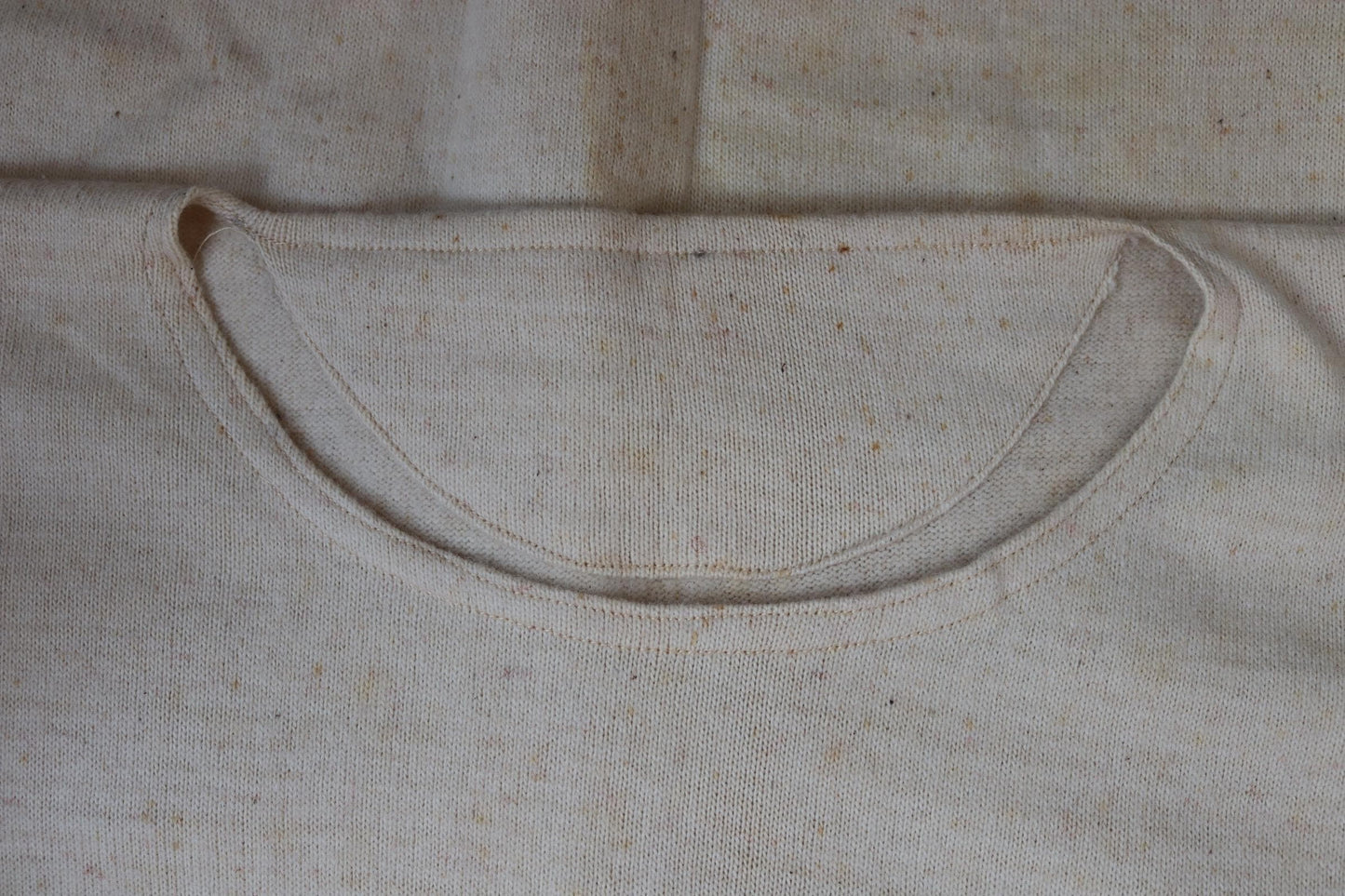 Vintage 1940s deadstock CC41 wool undershirt - WW2 clothing - Henley top - thermal layer - 44" chest