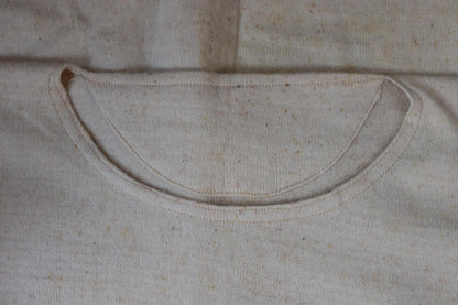 Vintage 1940s deadstock CC41 wool undershirt - WW2 clothing - Henley top - thermal layer - 44" chest