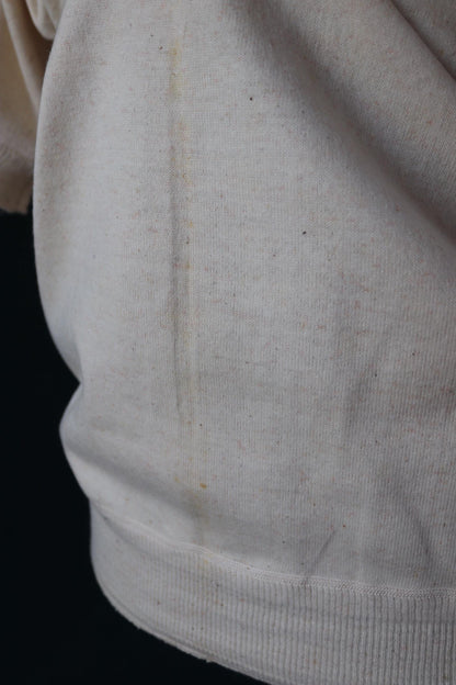 Vintage 1940s deadstock CC41 wool undershirt - WW2 clothing - Henley top - thermal layer - 44" chest