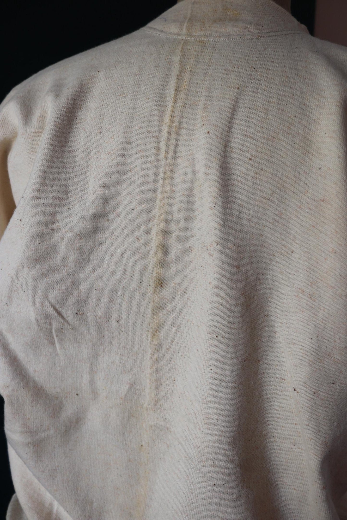 Vintage 1940s deadstock CC41 wool undershirt - WW2 clothing - Henley top - thermal layer - 47" chest