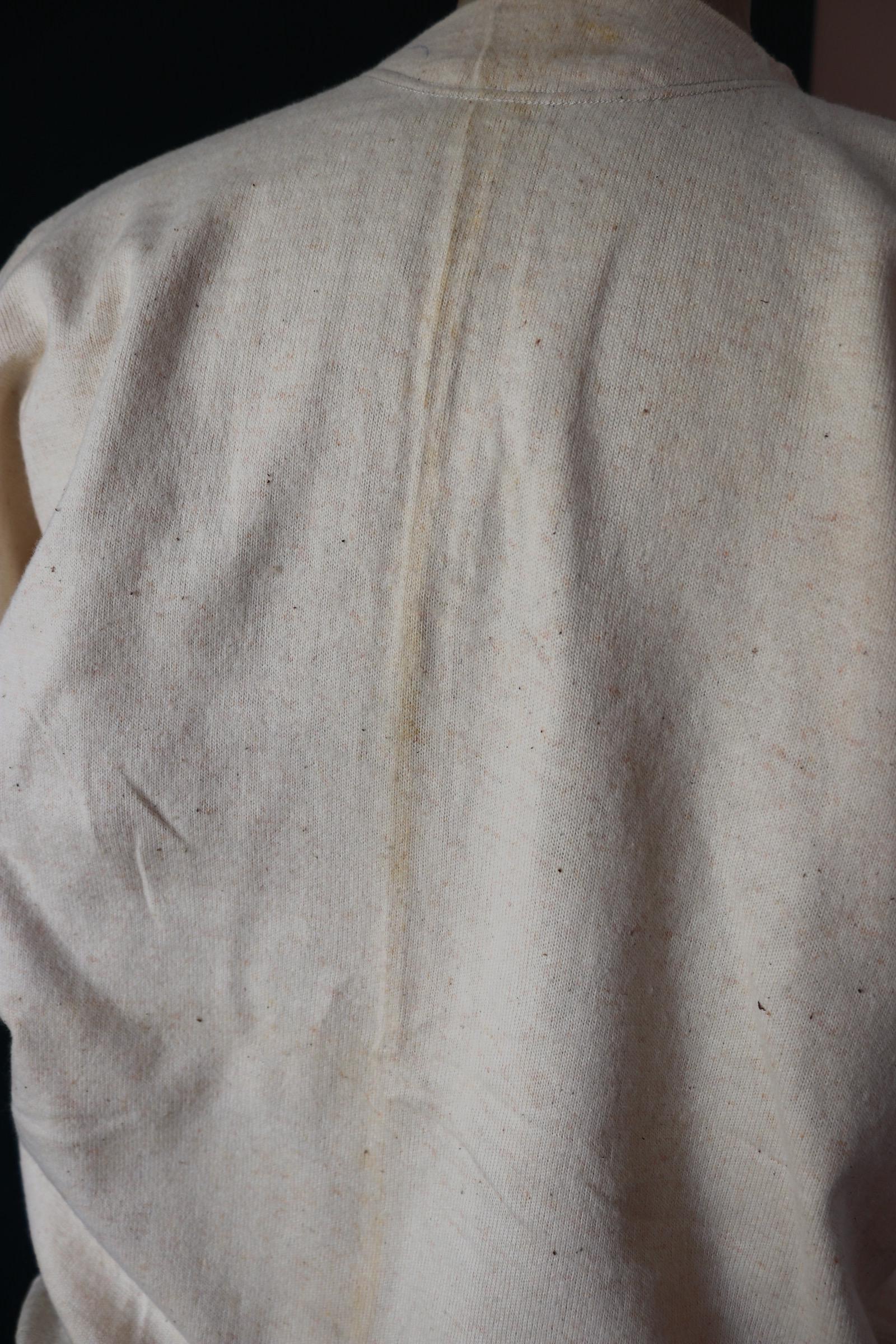 Vintage 1940s deadstock CC41 wool undershirt - WW2 clothing - Henley top - thermal layer - 47" chest