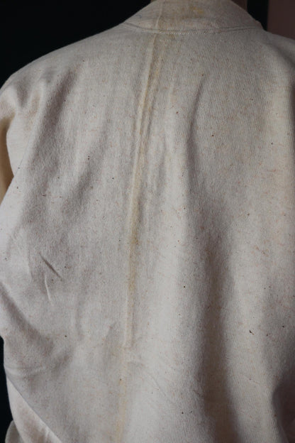 Vintage 1940s deadstock CC41 wool undershirt - WW2 clothing - Henley top - thermal layer - 47" chest