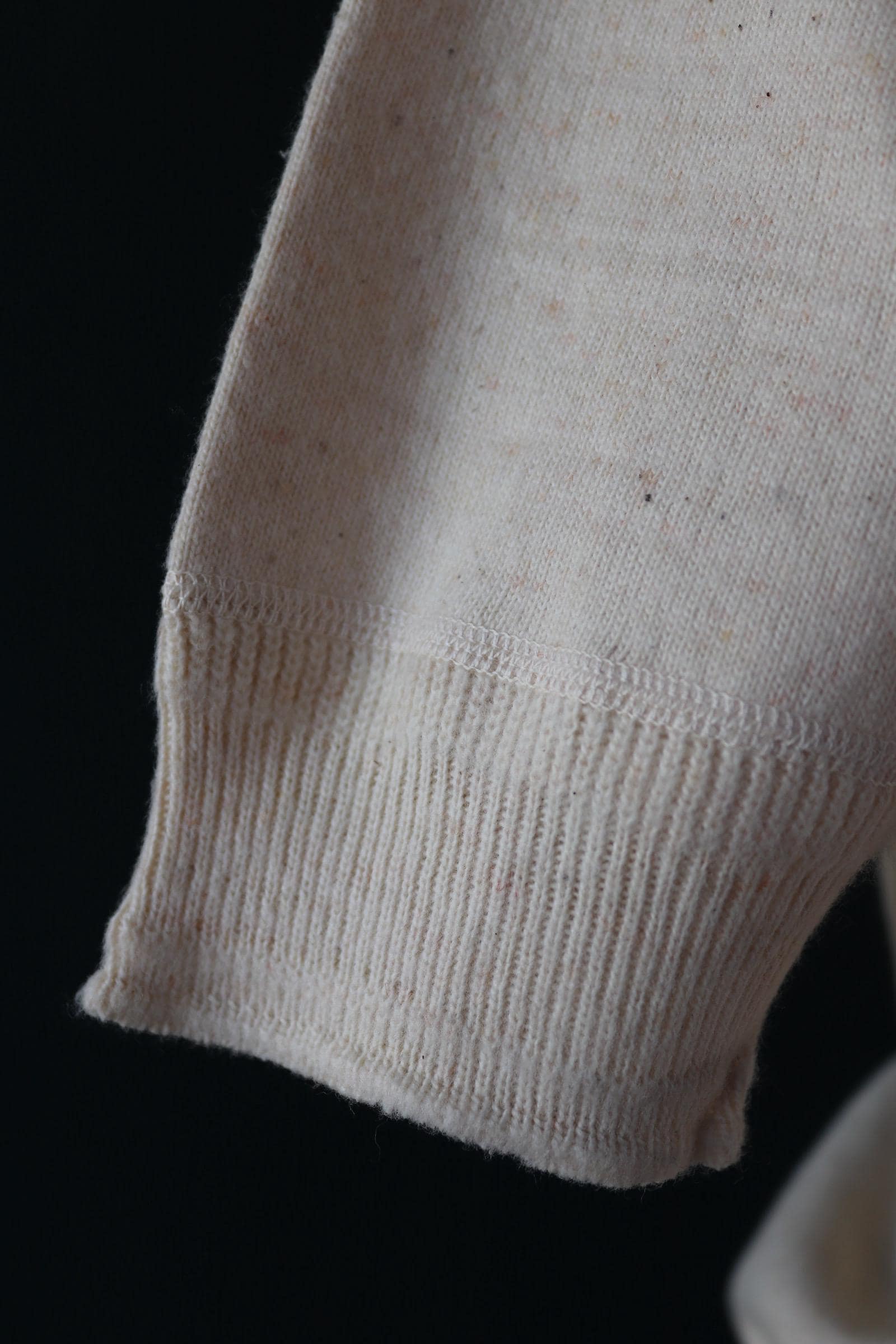 Vintage 1940s deadstock CC41 wool undershirt - WW2 clothing - Henley top - thermal layer - 44" chest