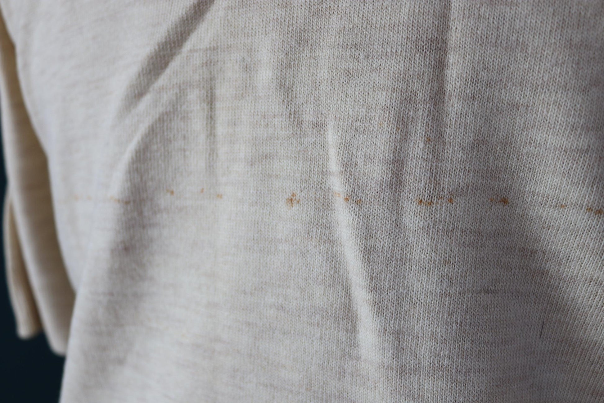 Vintage 1940s Harrods wool undershirt - WW2 clothing - Henley top - thermal layer - 40" chest