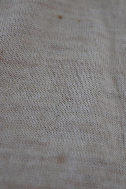 Vintage 1940s deadstock wool undershirt - WW2 clothing - Henley top - thermal layer - 35" chest
