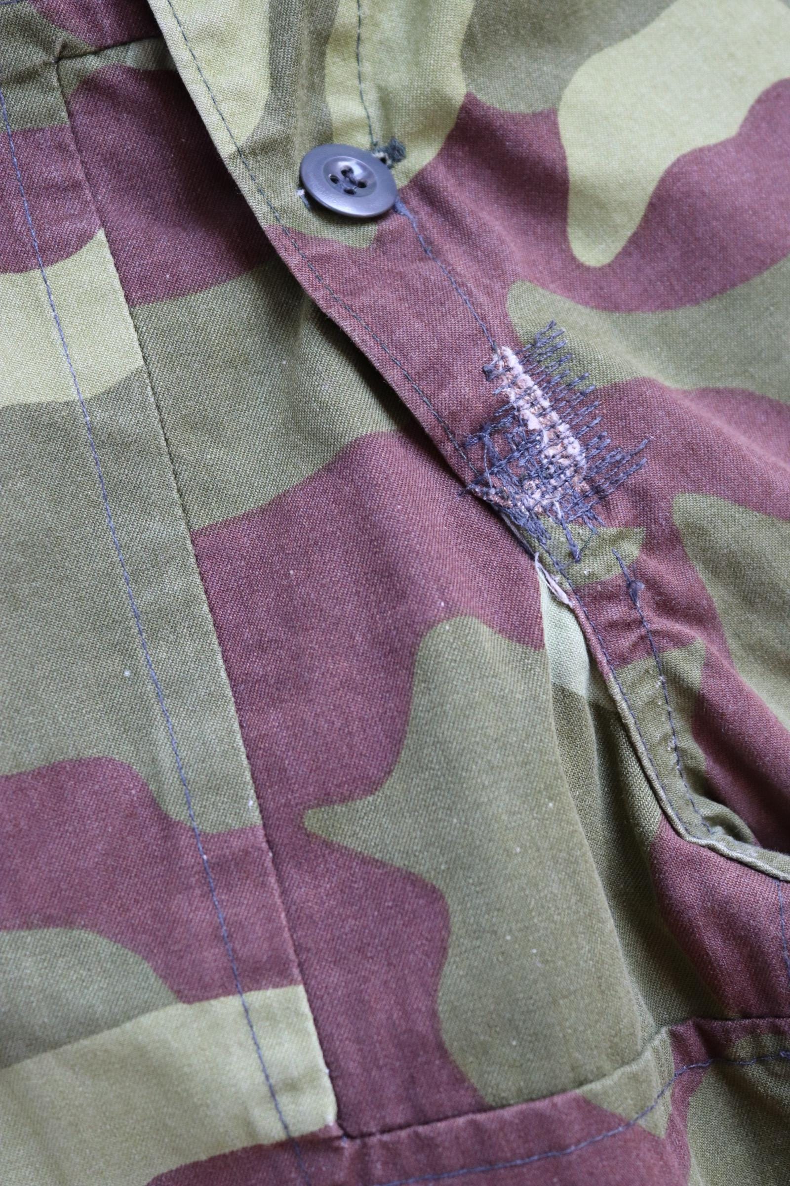 Vintage 1990s Finnish M62 camo trousers - windproof paratrooper pants - 38” x 28”
