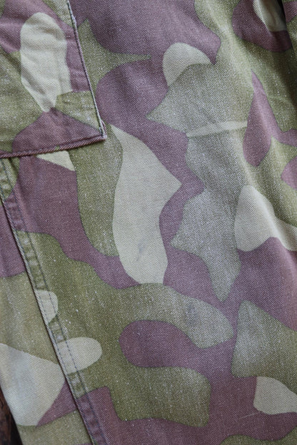 Vintage 1970s Finnish M62 camo trousers - windproof paratrooper pants - 38” x 35”