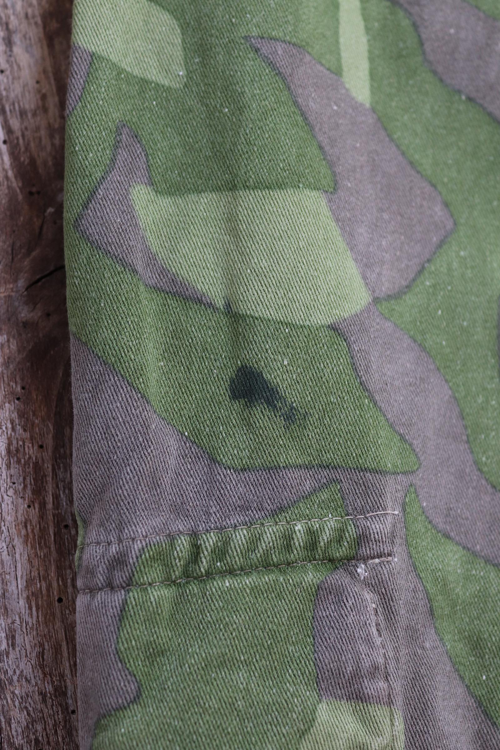 Vintage 1960s Finnish M62 camo trousers - windproof paratrooper pants - 37” x 33”