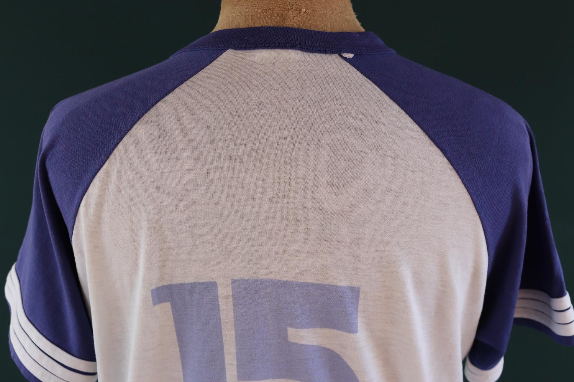 Vintage 1980s computerland t shirt - ringer tee - sportswear - 46” chest
