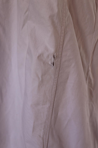Antique 1800s Victorian white cotton nightgown - vintage 1900s dress - cottagecore - broderie Anglais - 56” chest
