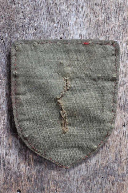 Vintage repro 1970s Vietnam MACV SOG patch - crouching tiger - Special Commando Unit