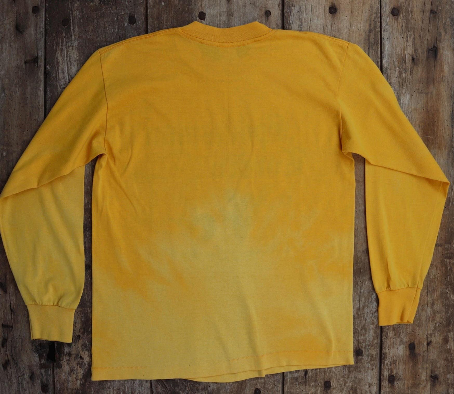Vintage 1980s bar t shirt - single stitch - long sleeve tee - 38” chest
